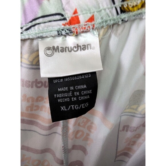 Maruchan Ramen Noodles Pajama Pants Sleepwear Loungewear Men's XL Stretch - Picture 4 of 5